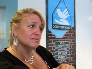 Covenant House New Jersey Outreach Liaison Janette Scrozzo
